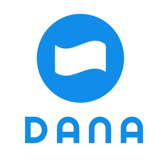 Dana Indonesia Digital Wallet Logo Vector