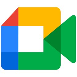 Google Meet logo vector