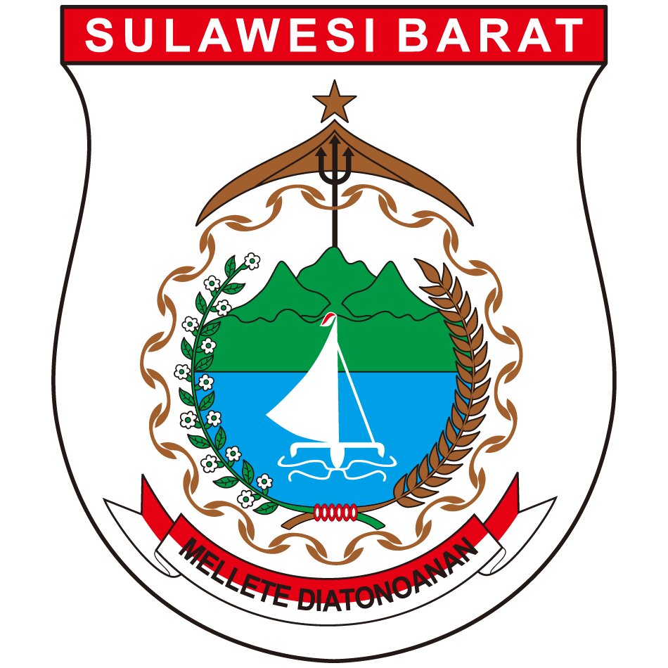 Provinsi Sulawesi Barat Logo Lambang Icon Vector Png File