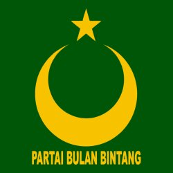 Logo PBB Partai Bulan Bintang - Download Vector, PNG File