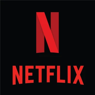 Netflix Logo (Black Background) Vector Download