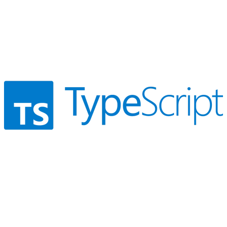 TypeScript: typed programming language that builds on JavaScript Logo