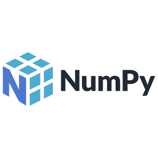 NumPy is a Python library Logo
