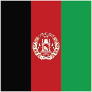 Afghanistan, Islamic Republic of Afghanistan Flag Icon