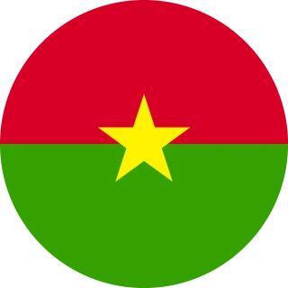 Flag of the Burkina Faso (Circle Flag) PNG, AI, EPS, CDR, PDF, SVG (Circle, Rounded Flag)
