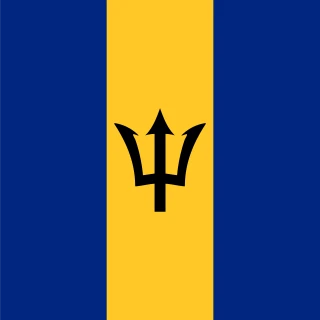 Flag of the Barbados Square Flag PNG, AI, EPS, CDR, PDF, SVG [Square Flag]