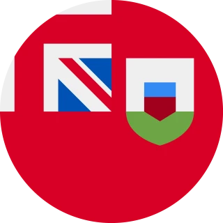 Flag of the Bermuda (Circle Flag) PNG, AI, EPS, CDR, PDF, SVG (Circle, Rounded Flag)