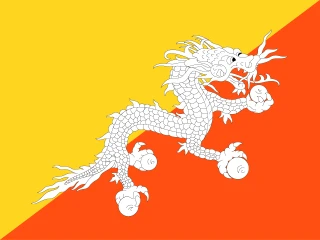 Flag of the Kingdom of Bhutan