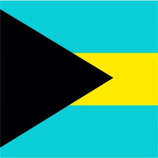 Flag of the Commonwealth of The Bahamas [Square Flag]