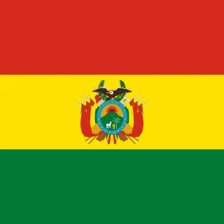 Flag of the Plurinational State of Bolivia [Square Flag]