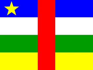 Flag of the Central African Republic Flag PNG, AI, EPS, CDR, PDF, SVG