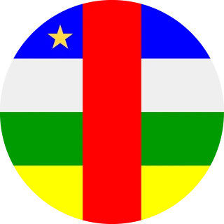 Flag of the Central African Republic (Circle Flag) PNG, AI, EPS, CDR, PDF, SVG (Circle, Rounded Flag)