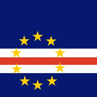 Flag of the Republic of Cabo Verde [Square Flag]