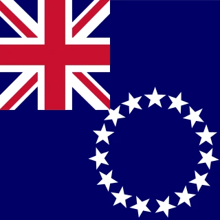 Flag of the Cook Islands [Square Flag]