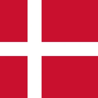 Flag of the Kingdom of Denmark [Square Flag]