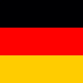 Flag of the Federal Republic of Germany [Square Flag]