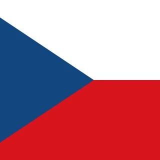 Flag of the Czech Republic [Square Flag]