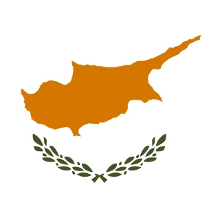 Flag of the Republic of Cyprus [Square Flag]