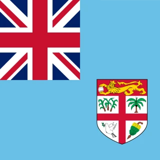 Flag of the Republic of Fiji [Square Flag]