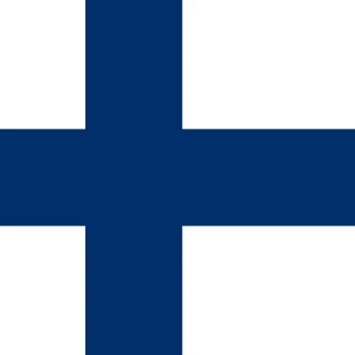 Flag of the Republic of Finland [Square Flag]