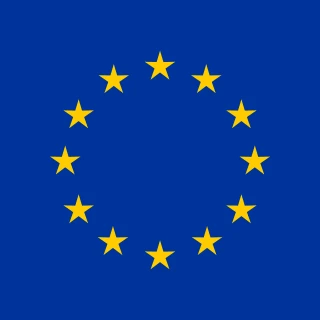 Flag of the European Union (EU) [Square Flag]