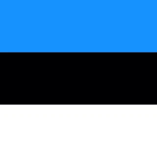 Flag of the Republic of Estonia [Square Flag]