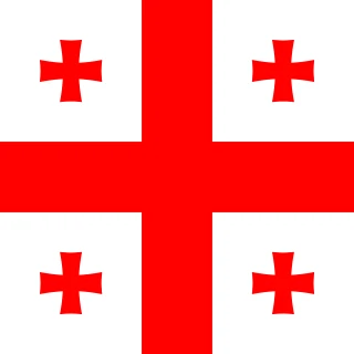 Flag of the Georgia [Square Flag]