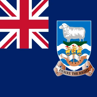 Flag of the Falkland Islands (Islas Malvinas) [Square Flag]