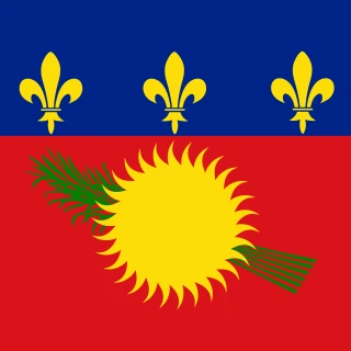Flag of the Guadeloupe [Square Flag]
