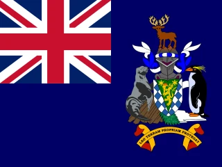 Flag of the South Georgia and the South Sandwich Islands 