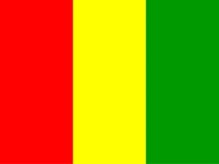Flag of the Republic of Guinea 