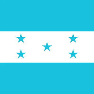 Flag of the Republic of Honduras [Square Flag]