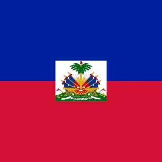 Flag of the Republic of Haiti [Square Flag]