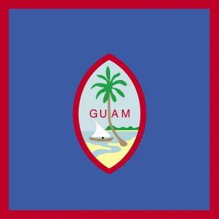 Flag of the Territory of Guam [Square Flag]