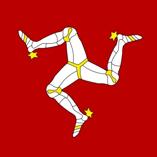Flag of the Isle of Man [Square Flag]