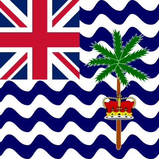 Flag of the British Indian Ocean Territory [Square Flag]