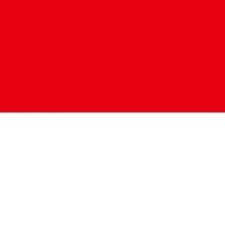 Flag of the Republic of Indonesia [Square Flag]