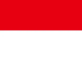 Flag of the ID Republic of Indonesia 