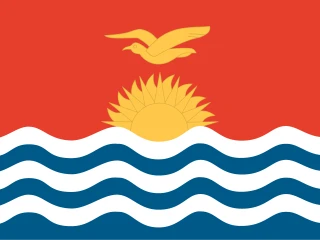 Flag of the KI Republic of Kiribati 