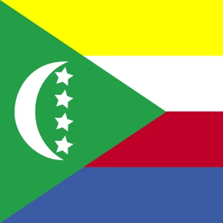 Flag of the Union of the Comoros [Square Flag]