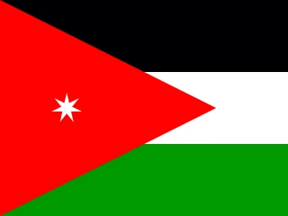 Flag of the JO Hashemite Kingdom of Jordan 