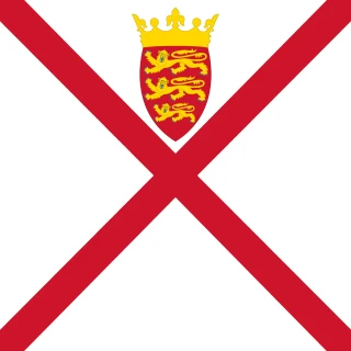 Flag of the Bailiwick of Jersey [Square Flag]