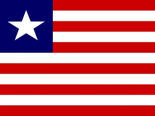 Flag of the LR Republic of Liberia 