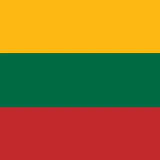 Flag of the Republic of Lithuania [Square Flag]