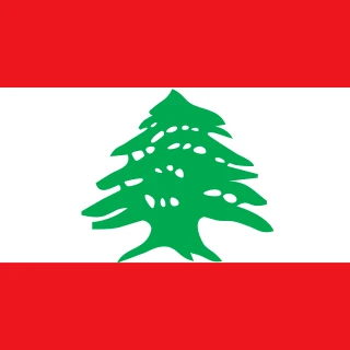 Flag of the Lebanese Republic [Square Flag]
