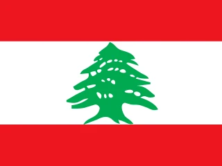 Flag of the LB Lebanese Republic