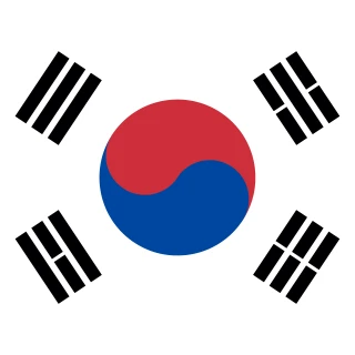 Flag of the Republic of Korea [Square Flag]