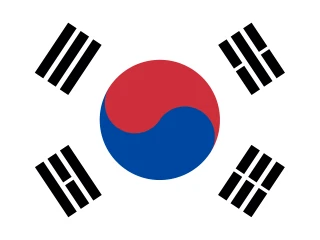 Flag of the KR Republic of Korea 