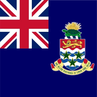 Flag of the Cayman Islands [Square Flag]