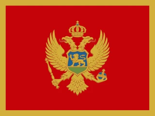 Flag of the ME Montenegro 